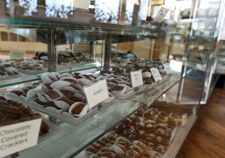 Boston Globe Article Image about Turtle Alley Chocolate Shop in Gloucester, MA