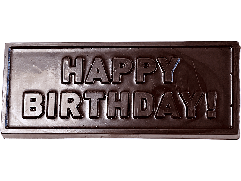 Happy Birthday! Chocolate Bar