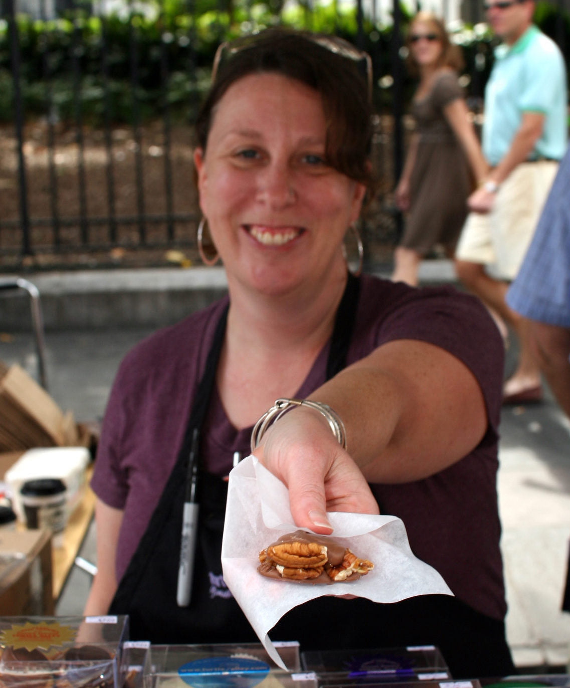 Roadfood Article Image About Hallie Baker of Turtle Alley Chocolates in Gloucester, MA