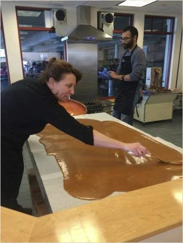 Splendid Table Article About Hallie Baker of Turtle Alley Chocolates in Gloucester, MA
