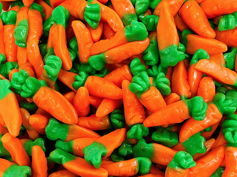 Gummi Carrots